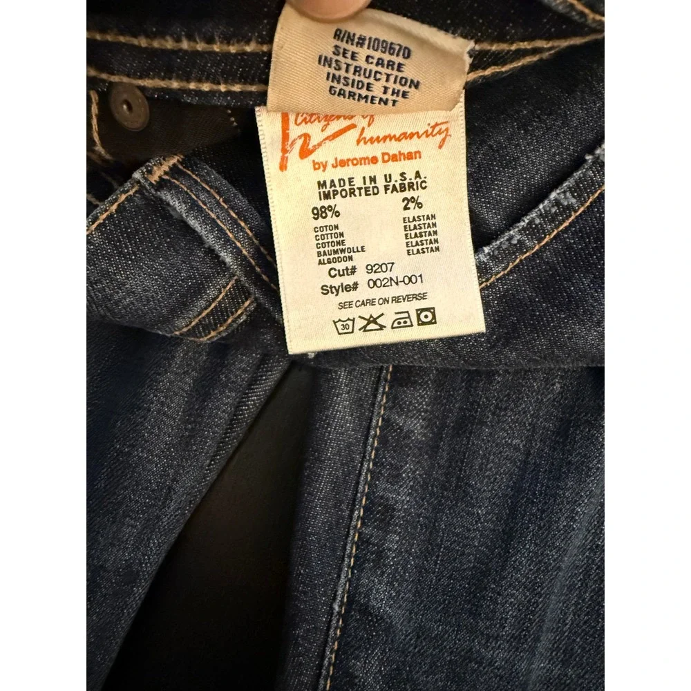 Citizens of Humanity Ingrid Low Waist Flare Jeans‎ Womens Size 29x34 Y2K Denim